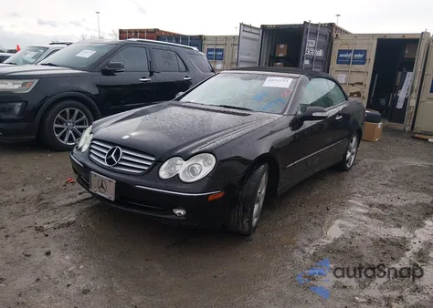 2005 Mercedes-Benz Clk 320 из США, поврежденный, VIN WDBTK65JX5F161079